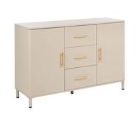 Buffet à tiroirs OMBURA Métal Beige clair