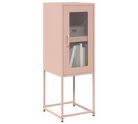 Buffet anthracite 36x39x107 cm acier laminé à froid meuble de rangement vidaXL