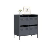 vidaXL Buffet 851258 anthracite en acier laminé à froid 68x39x73,5 cm Gris G