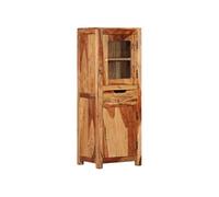 vidaXL Buffet haut 40x34x110 cm bois massif d'acacia