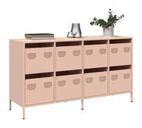 Buffet Armoire avec Rangement Organisateur Salon Acier Laminé à Froid vidaXL