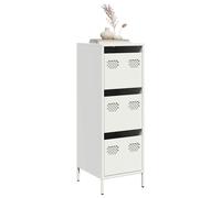 Buffet Armoire avec Rangement Organisateur Salon Salle de Séjour Acier vidaXL