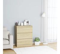 vidaXL Buffet Chêne Sonoma 60x35x76 cm Bois d'ingénierie