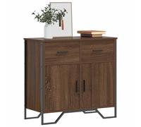 vidaXL Buffet en vieux bois 79.5 x 35.5 x 74.5 cm Matériau dérivé du bois