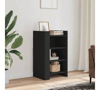 vidaXL Sideboard Noir 73,5x35x75 cm Bois composite