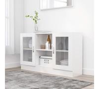 Buffet Armoire de Rangement Organisateur Intérieur Noir Bois d’Ingénierie vidaXL