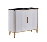 Buffet Armoire d'entrée Porche Armoire légère de luxe Armoire à chaussures moderne minimaliste Salon Meuble de rangement Buffet Buffet, B-100 x 35 x 90 cm