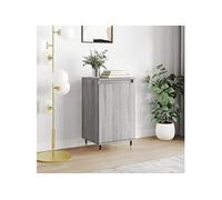 vidaXL Buffet sonoma gris 40x35x70 cm bois d'ingénierie 831048