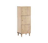 Vidaxl Buffet 40x33x110 Cm Bois De Manguier Massif Marron