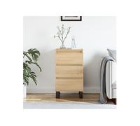 Vidaxl Buffet Chêne Sonoma 40x35x70 Cm Bois D'ingénierie Marron