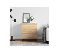 Buffet Armoire Latérale Meuble de Rangement Salon Bois d'Ingénierie vidaXL