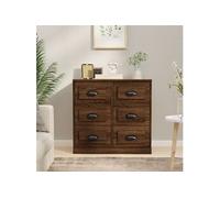 Buffet Meuble de Rangement Armoire Organisateur Salon Bois d'Ingénierie vidaXL