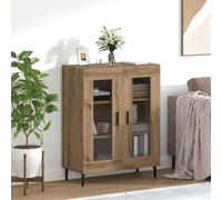vidaXL Buffet Chêne artisanal 69,5 x 34 x 90 cm Bois d'ingénierie