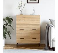 Buffet Armoire Latérale Meuble de Rangement Salon Bois d'Ingénierie vidaXL
