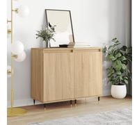 Vidaxl Buffet Chêne Sonoma 40x35x70 Cm Bois D'ingénierie Marron