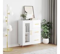 Buffet Armoire Latérale Meuble de Rangement Salon Bois d'Ingénierie vidaXL