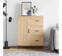 Buffet Armoire Latérale Meuble de Rangement Salon Bois d'Ingénierie vidaXL