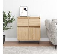 Buffet Armoire Latérale Meuble de Rangement Salon Bois d'Ingénierie vidaXL