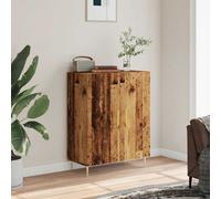 vidaXL Buffet 857175 – vieux bois, bois d'ingénierie – 69,5×34×90 cm – Marron G