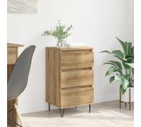 Vidaxl Buffet Bois Ancien 40 X 35 X 70 Cm Bois D'ingénierie Et Fer