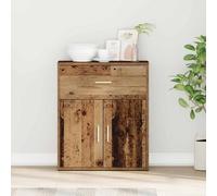vidaXL Buffet 840464 blanc 60×31×70 cm en bois d'ingénierie