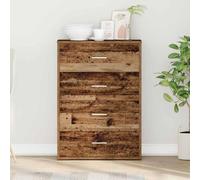 Buffet Armoire Latérale Meuble Rangement Intérieur Bois d'Ingénierie vidaXL