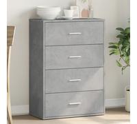 Buffet Armoire Latérale Meuble Rangement Intérieur Bois d'Ingénierie vidaXL