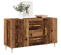 vidaXL Buffet Chêne noir Bois d'ingénierie 100×36×60 cm - Noir pour salle à manger