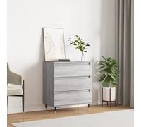vidaXL Buffet Sonoma gris 60x35x70 cm Bois d'ingénierie