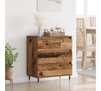 vidaXL Buffet avec tiroir Chêne Artisanal 60×35×70 cm Bois d'ingénierie Moderne pour salon