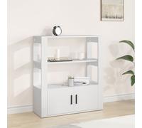 Buffet Armoire Latérale Salle de Séjour Chêne Marron Bois d'Ingénierie vidaXL