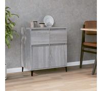 Buffet Armoire Latérale Salle de Séjour Chêne Sonoma Bois d'Ingénierie vidaXL