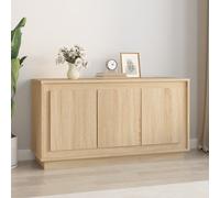 vidaXL Buffet chêne sonoma 102x35x55 cm bois d'ingénierie 831888