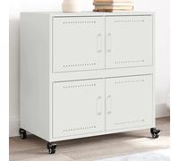 Buffet Armoire Placard Organisateur Salle de Séjour Intérieur Acier vidaXL