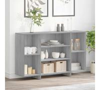 Buffet Armoire Rangement Salle de Séjour Gris Béton Bois d'Ingénierie vidaXL