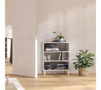 Buffet Armoire Rangement Salle de Séjour Gris Béton Bois d'Ingénierie vidaXL