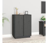 Buffet Armoire Rangement Salle de Séjour Marron Miel Bois Massif de Pin vidaXL