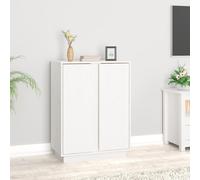 Buffet Armoire Rangement Salle de Séjour Marron Miel Bois Massif de Pin vidaXL