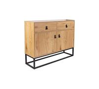 Buffet aspect bois et métal Abbott
