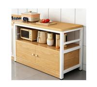 Buffet autoportant avec grand plan de travail pour la maison, le salon, solution de rangement (80 x 40 x 80 cm)
