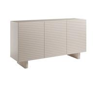 Vente-unique - Buffet avec 3 Portes en MDF - Beige - LUDIMA
