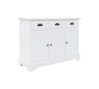Buffet avec 3 portes MDF et Bois de pin 105x35x77,5 cm245754