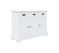 Buffet avec 3 portes MDF et Bois de pin 105x35x77,5 cm245754