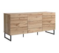 Buffet avec 3 portes - Naturel clair - CEVANIA