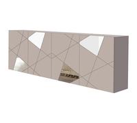 Buffet avec 4 portes - Beige - CANTIANO