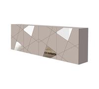 Buffet avec 4 portes - Beige - CANTIANO