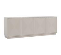 Buffet avec 4 portes en MDF - Beige - MEZULIA