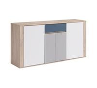 Buffet avec 4 portes et 1 tiroir - Multicolore - FILUTIA