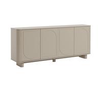 Buffet avec 4 portes - Taupe - BRISTANA