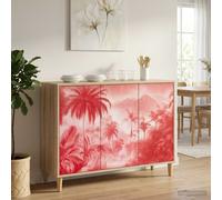 Buffet avec étagère avec porte Sonoma Bois d'ingénierie Moderne Élégant vidaXL v